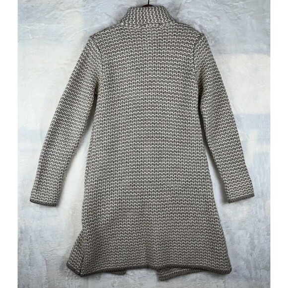 Cocogio Cardigan Womens M Striped Wool Blend Heavy Knit Made in Italy Feminine - Picture 6 of 16